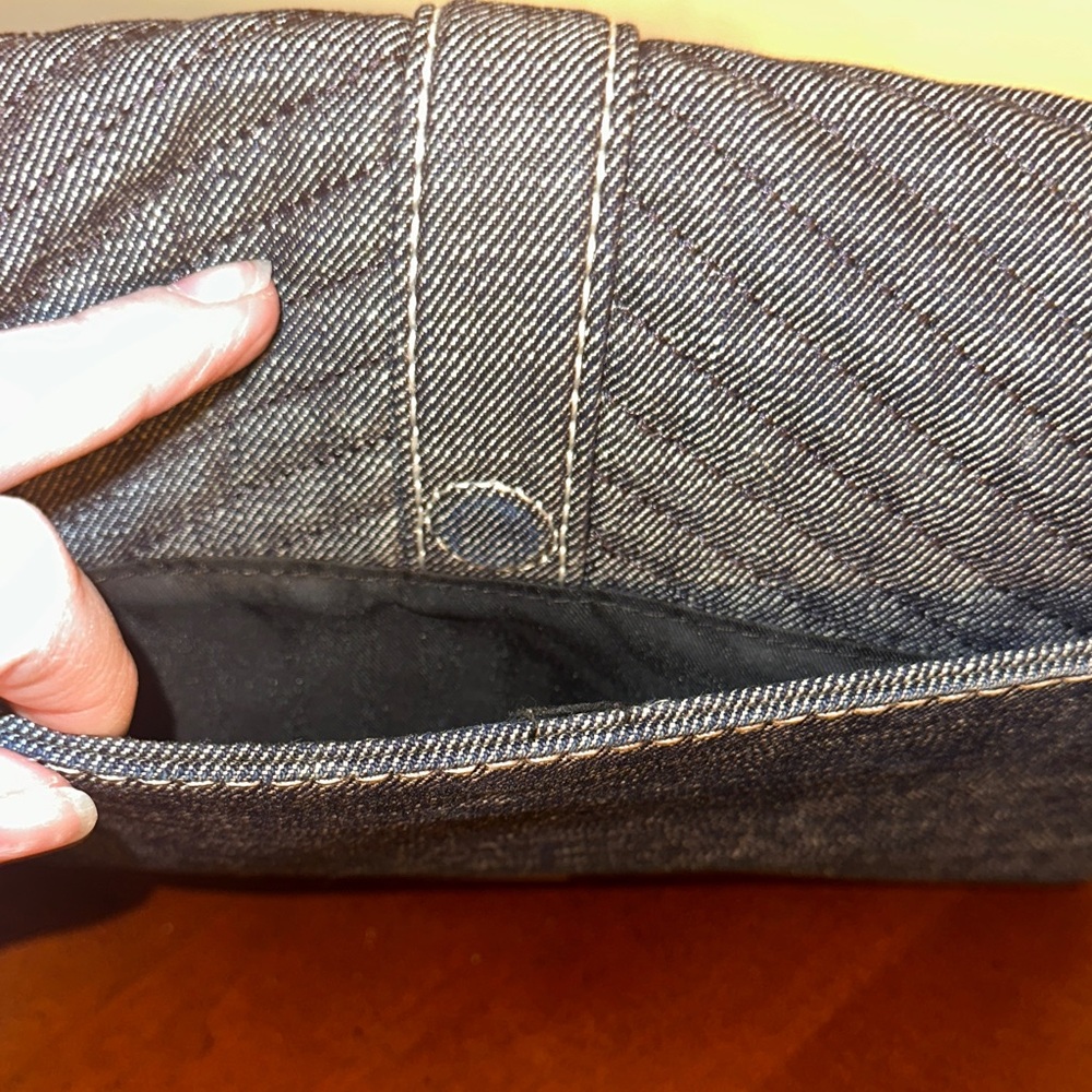 Rebecca Minkoff Denim Quilted Crossbody Bag - Picture 7 of 7